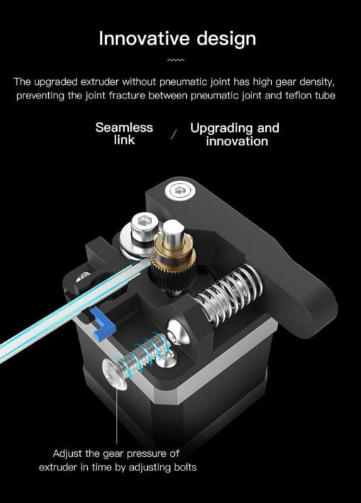 Upgraded all metal extruder kit upgrade for creality ender 3 pro / 3 v2 / 5/5 plus/pro
