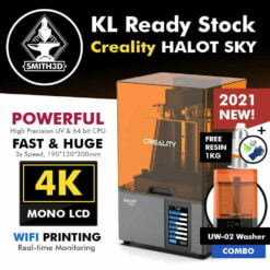 [new arrival] creality3d halot sky cl-89 resin 3d printer ai 64bit 120w uv integrated light source 192*120*200mm