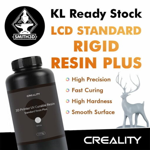 [new arrival] creality lcd standard rigid resin plus resin+ 90d hardness 405nm for 3d printing