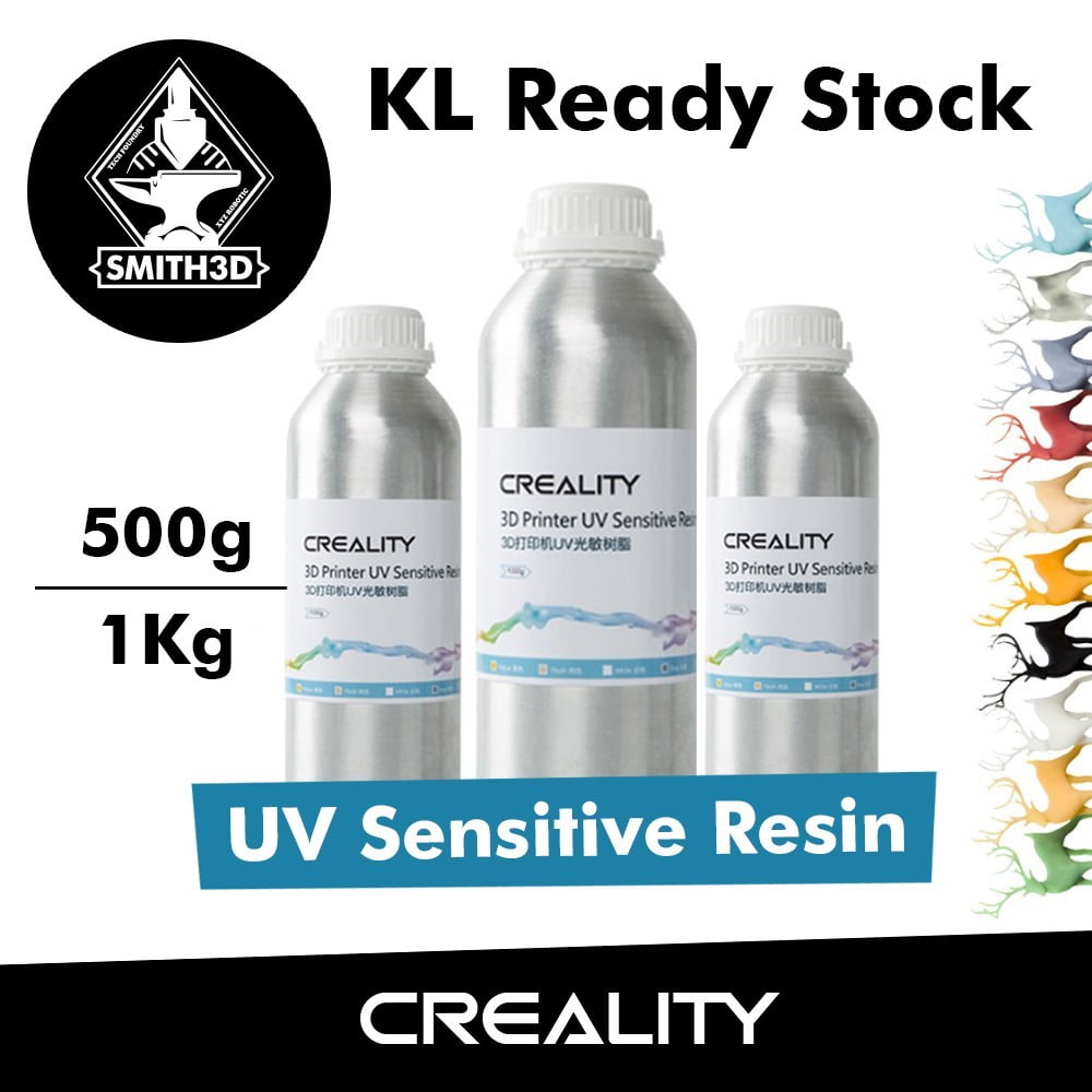 Creality UV Sensitive Resin 500g / 1Kg for Creality LD-002 / Elegoo Mars /  Anycubic Photon 405nm Resin Printer - Smith3D Malaysia