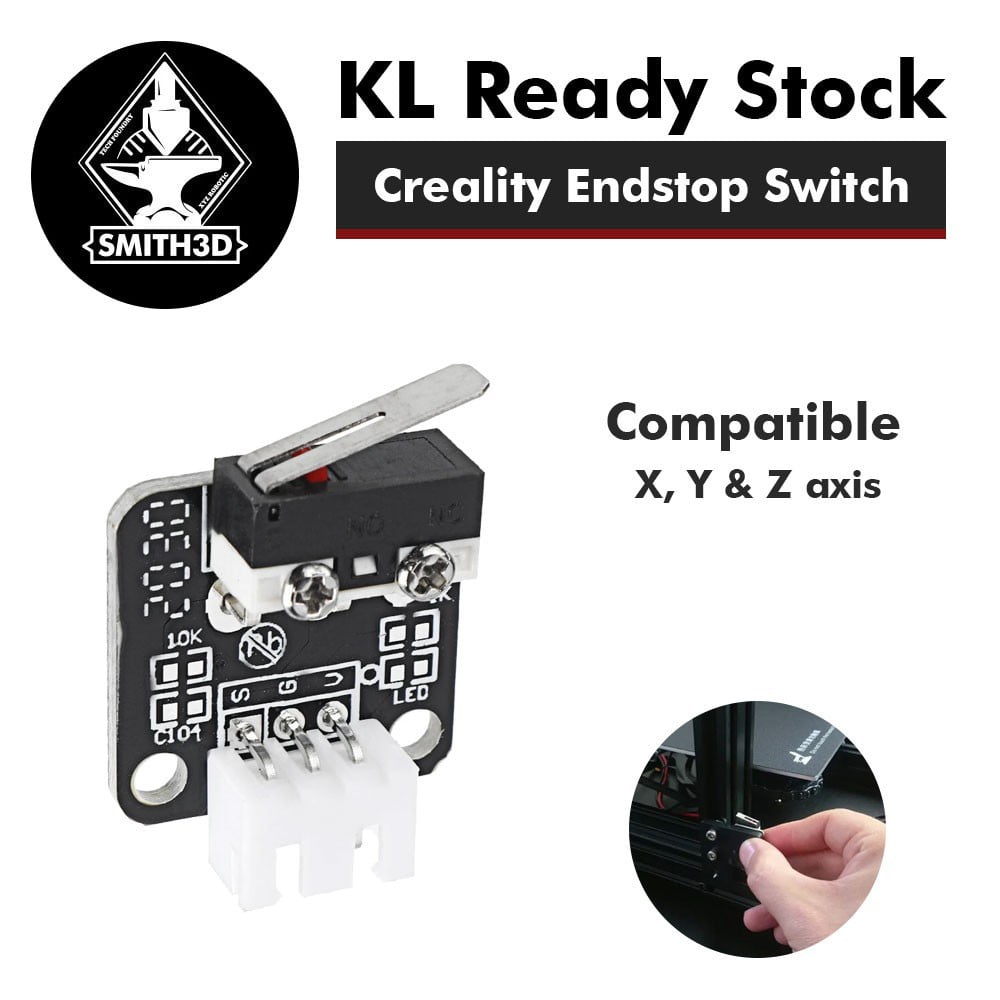 stemme Tilskynde Anzai Limit Switch Endstop Mechanical Switch Module for Creality CR-10 10S Ender  3 Pro S4 S5 Series 3D Printer Part - Smith3D Malaysia