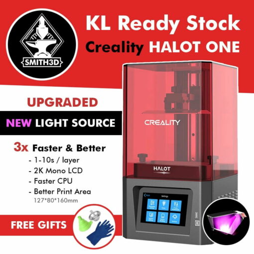 [new arrival] creality halot-one resin 3d printer with precise light source wifi fast printing ld002h ld-002h upgrade