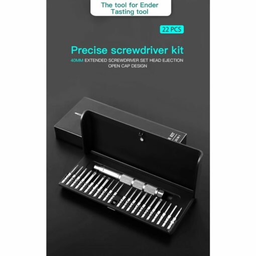 Ender precise screwdriver kit 22 pcs torx strong magnet aluminum alloy