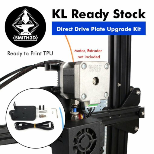Ender 3 direct drive plate upgrade kit for ender 3 / 3 pro bowden to direct extruder