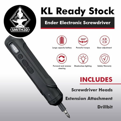 [promo] electronic screwdriver by creality enders usb c charging torx