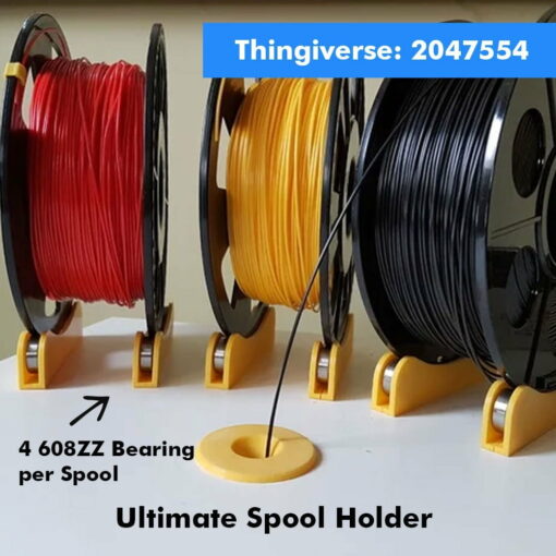 Ball bearing 608zz for 3d printed ultimate spool holder accessories