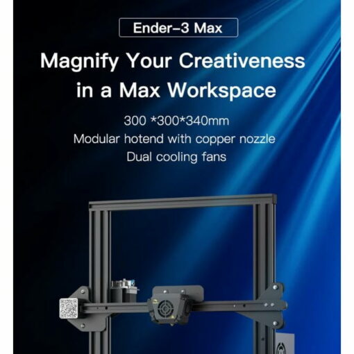Creality ender 3 max new large print size diy printer [ready stock] 300x300x340mm
