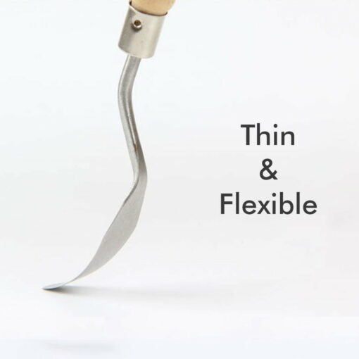 Thin blade spatula for 3d printer parts removal mini scraper