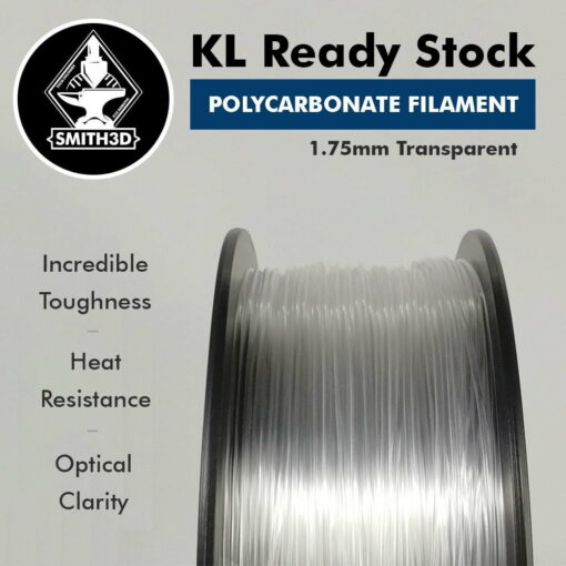 Pc filament transparent impact temperature resistance polycarbonate 1.75mm for 3d printing