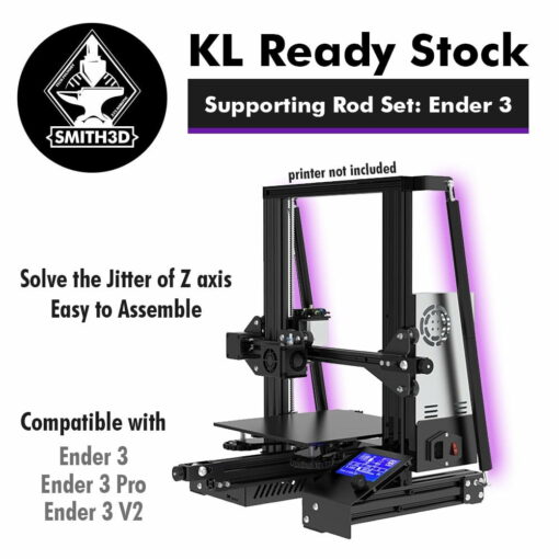 Supporting rod set for ender 3 series printer compatible with 220 220 250mm size