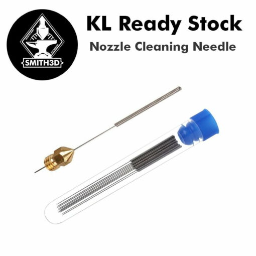 Nozzle cleaning needles for 3d printer (pack of 5)