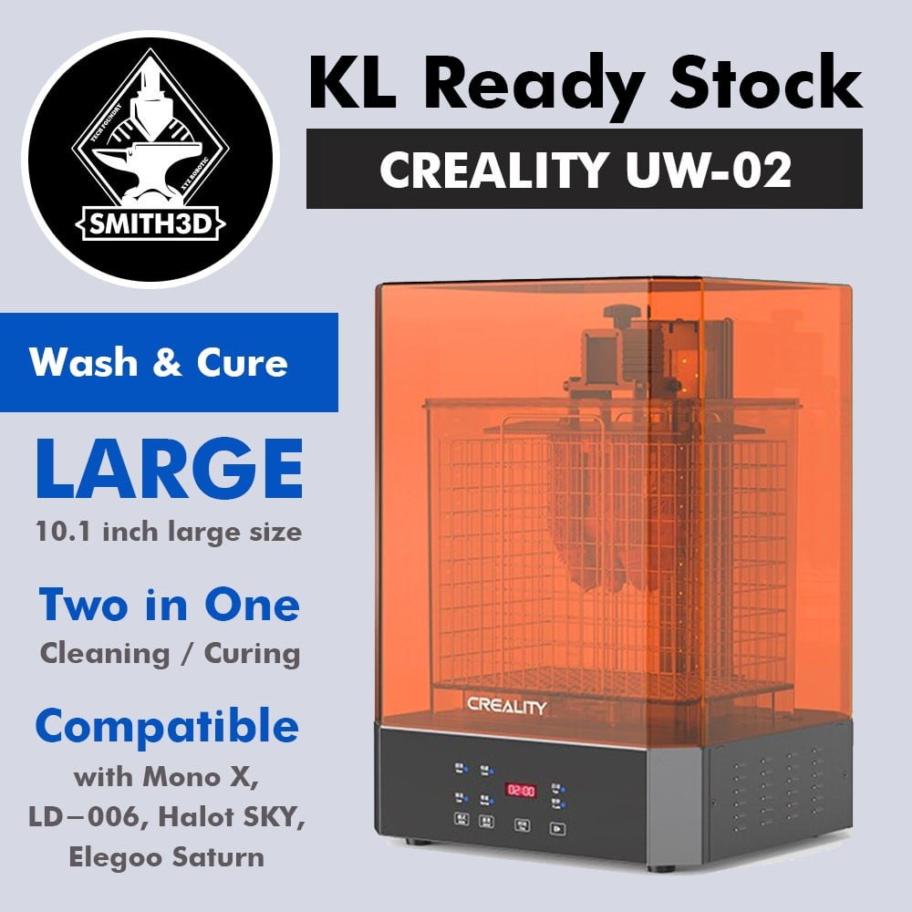 Creality UW-02 All-in-one Washing Curing Machine UV Resin curing