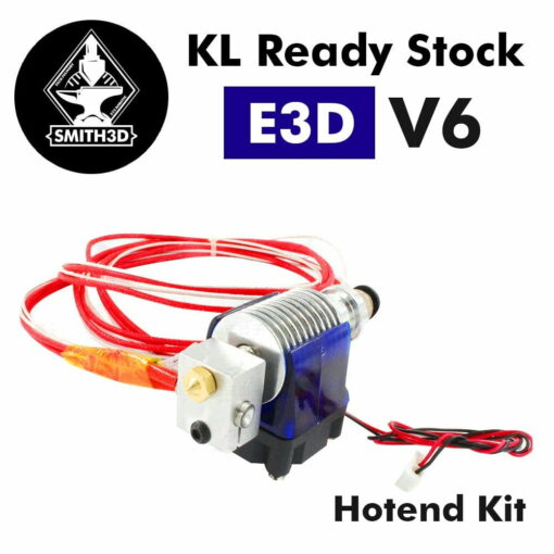 E3d v6 compatible 24v hotend wade or bowden extruder heater thermistor fan heat sink for 1.75 3d printer
