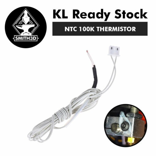 Ntc 100k thermistor with xh-2.54 for ender 3 cr10 mk8 heat block
