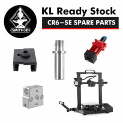 Creality cr-6se hotend kit print head 3d printer parts nozzle kit cr-5 pro spare parts heatblock silicone sock heatbreak