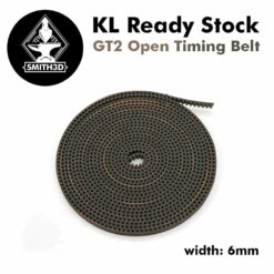 Gt2 open timing belt width 6mm for 3d printer cnc gt2 belt pulley