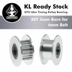 Gt2 idler timing toothless pulley bearing for 6mm belt