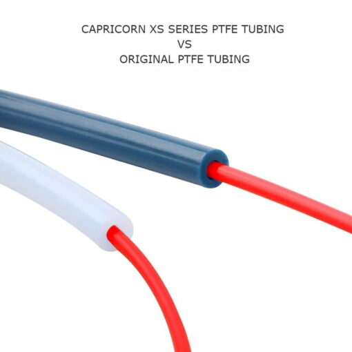 Capricorn xs series ultra low friction ptfe tube 1 meter with cutter for ender 3 pro, ender 5, ender 5 plus cr-10