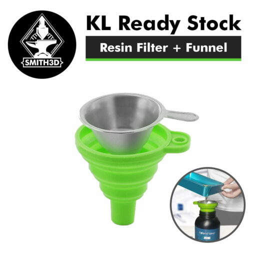 Resin filter for pouring resin back into bottle resin strainer silicone foldable funnels anycubic creality