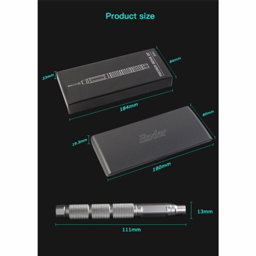 Ender precise screwdriver kit 22 pcs torx strong magnet aluminum alloy
