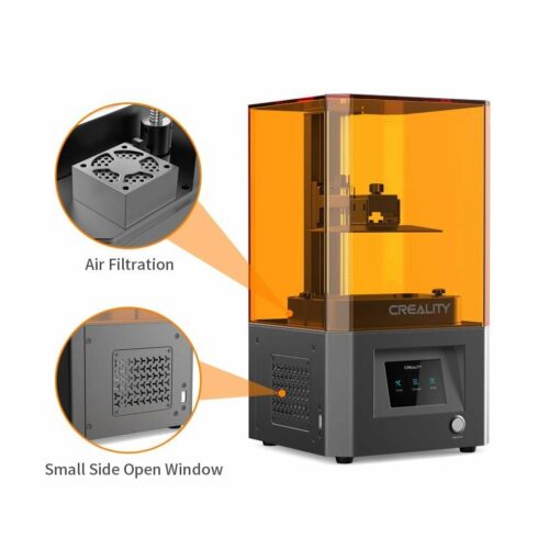 [ready stock] creality ld-002r lcd resin 3d printer 2k resolution with air filtering system