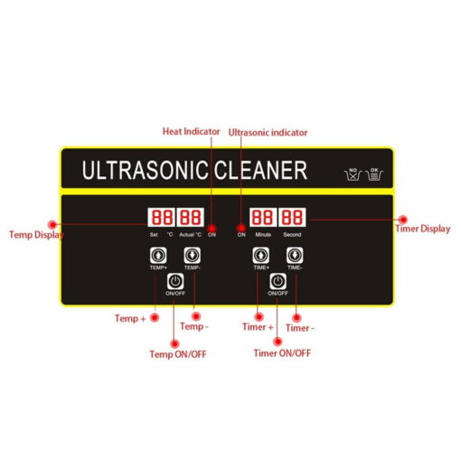 Ultrasonic cleaner for remove excessive resin from 3d prints