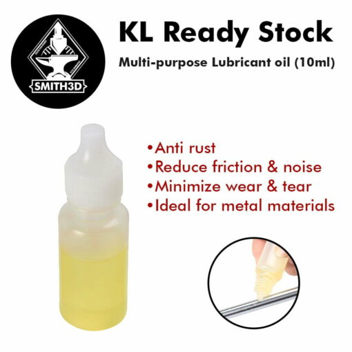 Multi-purpose lubricant oil 10ml for anti rust reduce noise of bearing 3d printer parts