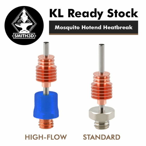 Heat break for mosquito hotend brass metal standard / high flow