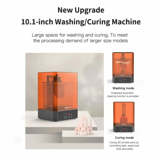 Creality 3d uw-02 wash and cure machine for 3d printer washing/curing machine 240*160*200mm anycubic wash & cure plus