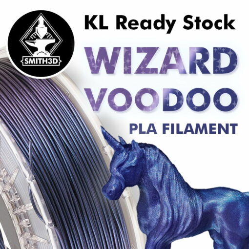 Wizard voodoo blue/purple 1kg 3d printer filament 1.75mm for ender3 cr10 anycubic
