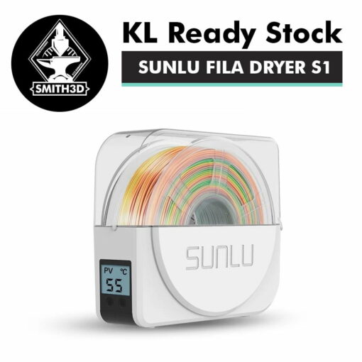 Sunlu filadryer s1: filament dryer box for 3d printer pla abs petg tpu