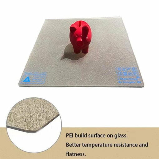 [new arrival] ultembase®️ pei glass bed by energetic 3d strong adhesion heat resistance