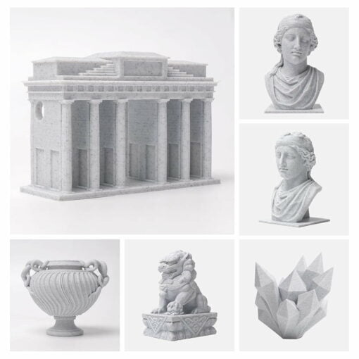 Smith3d marble pla filament 1.75mm 1kg for 3d printer esun ender 3 v2 creality prusa sidewinder