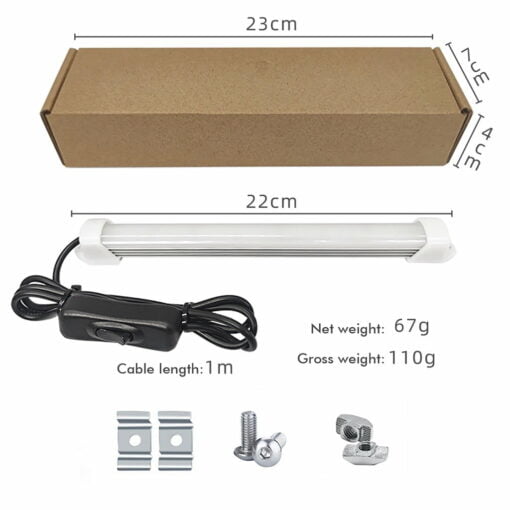 White led lighting kit adjustable 24v for ender 3 series night printing
