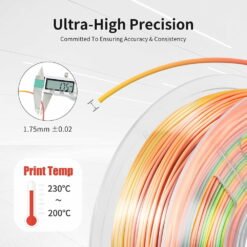 Sunlu filament 1.75mm silk rainbow 1kg pla