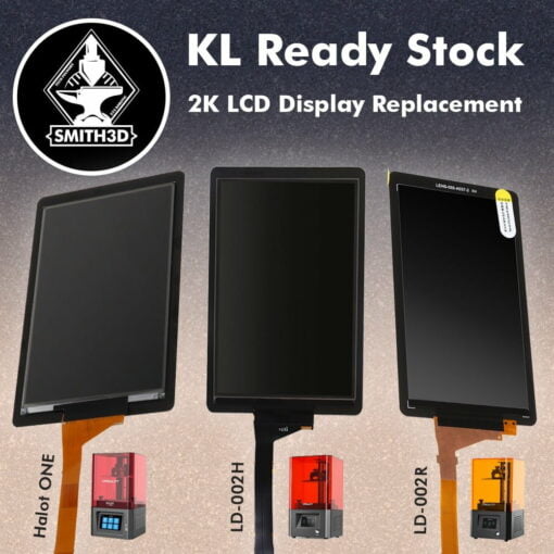 Creality ld-002r/ld-002h halot one 2k lcd display replacement - lcd resin 3d printer