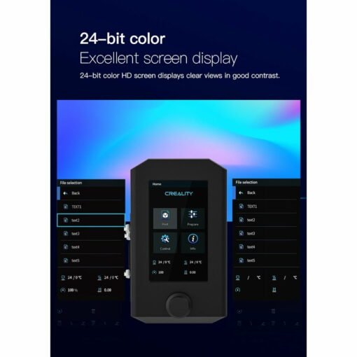 Ender-3 v2 screen kit jyers firmware creality 24-bit colorful intelligent ender 3/3 pro/3 max