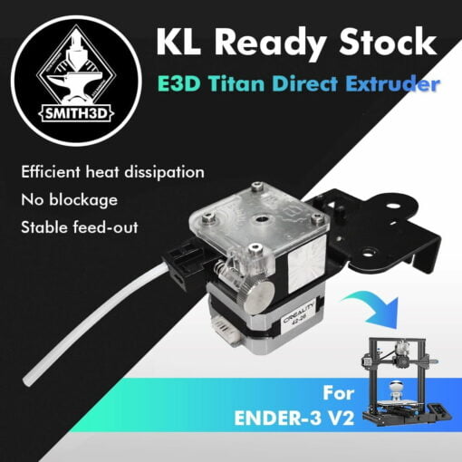 Genuine e3d titan direct drive extruder kit with stepper motor for ender-3 v2 3d printer