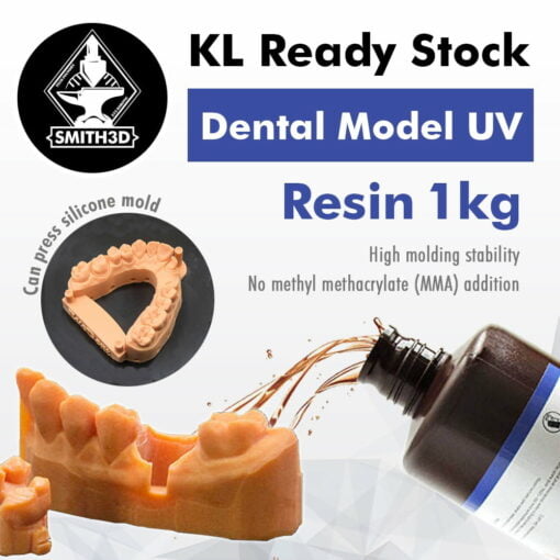 Dental model uv resin for orthodontics, designed for lcd 3d printers, uv 405nm