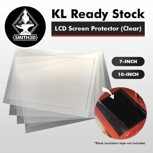 Lcd screen protector film for resin 3d printer 7/10 inch elegoo saturn anycubic mono x creality ld-006 halot sky