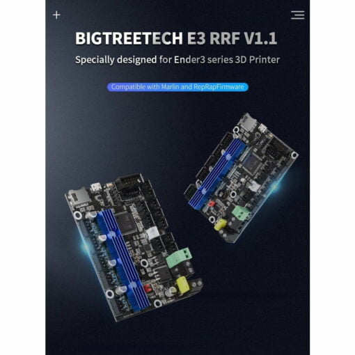 Biqu idex kit for ender 3 series bigtreetech e3 rrf v1.1 e3 rrf idex v1.0 tmc2209 3d printer parts for ender 3/5 pro v2