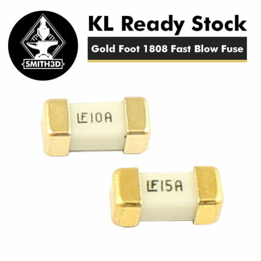 Gold foot 1808 125v fast blow fuse