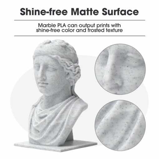 Smith3d marble pla filament 1.75mm 1kg for 3d printer esun ender 3 v2 creality prusa sidewinder