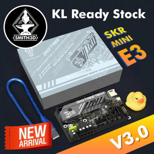 [new arrival] skr mini e3 v3.0 bigtreetech silent 32 bit board upgrade for creality ender 3 series with tmc2209 heatsink