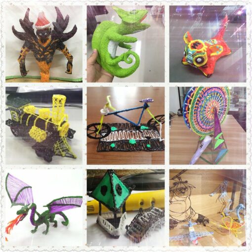 [ready stock] 3d pen - 3d pla printing doodle arts craft drawing usb pen magic maker arts for student children gift