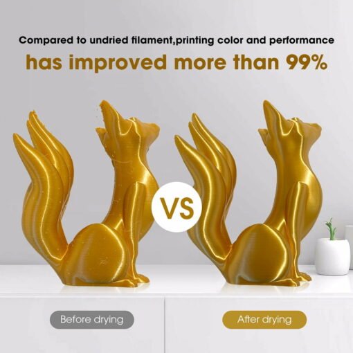 Esun ebox filament storage & filament dryer keeps filament dry with weight measure & filament heating holder