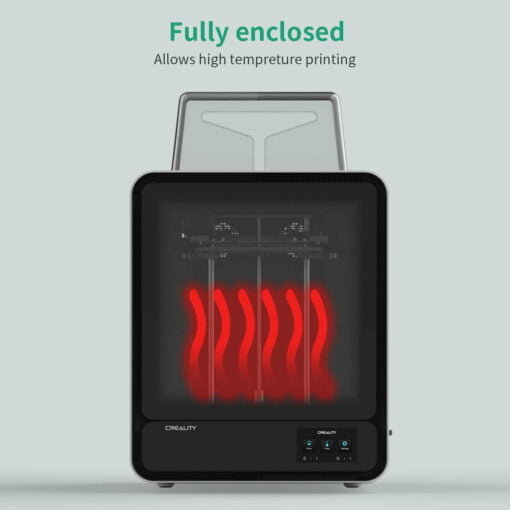 Creality cr-200b fully enclosed fdm 3d printer with minimalist industrial design & filament breakage sensor