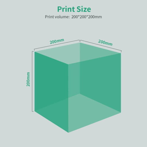 Creality cr-200b fully enclosed fdm 3d printer with minimalist industrial design & filament breakage sensor