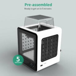 Creality cr-200b fully enclosed fdm 3d printer with minimalist industrial design & filament breakage sensor