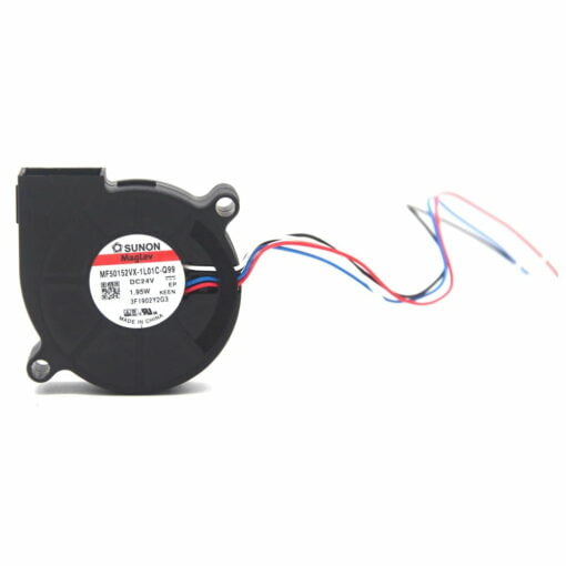 Sunon 5015 blower fan 2pin 24v for 3d printer 2 wire 6000rpm
